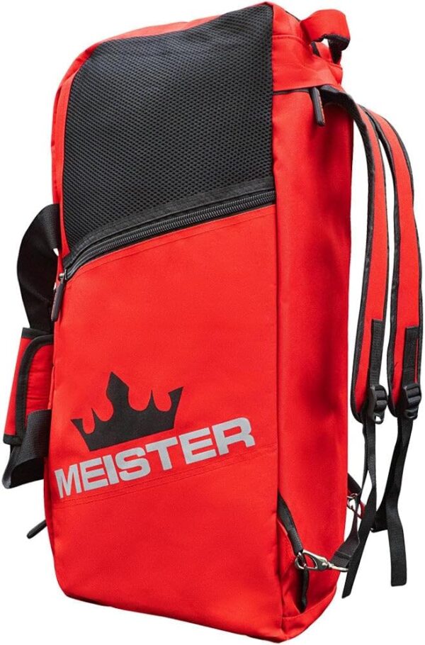 Meister Vented 2-in-1 Gym Bag: Convertible Duffel Backpack Carry-On - Image 4