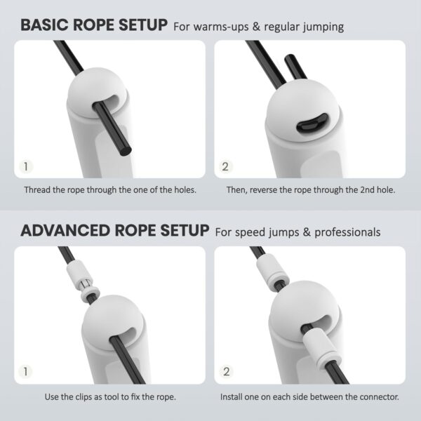 Ultimate Digital Fitness Jump Rope: Calorie Counter, Adjustable, Ball Bearings - Image 6