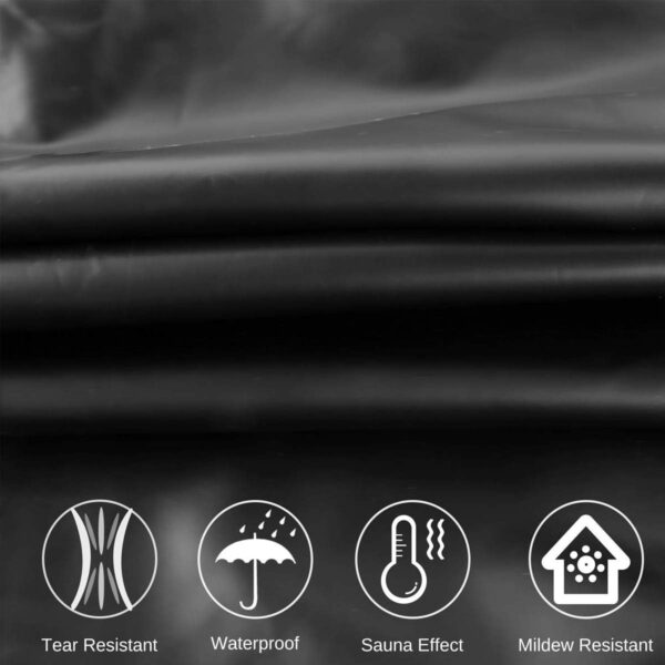 Premium Anti-Rip Sauna Suit: Weight Loss Sweat Gear for MMA & Gym - Image 4