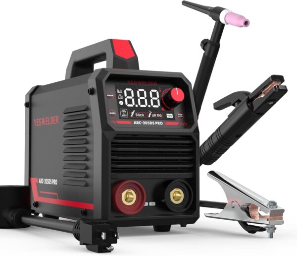 YESWELDER 205Amp Dual Voltage Stick Welder IGBT Digital MMA ARC Machine - Image 9