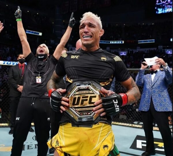 Charles Oliveira Do Bronx UFC Champion Premium Black T-Shirt | MMA Apparel - Image 7