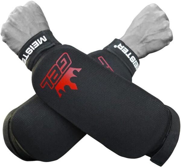 Premium MMA Gel Padded Forearm Guards for Combat Training & Protection - Image 2