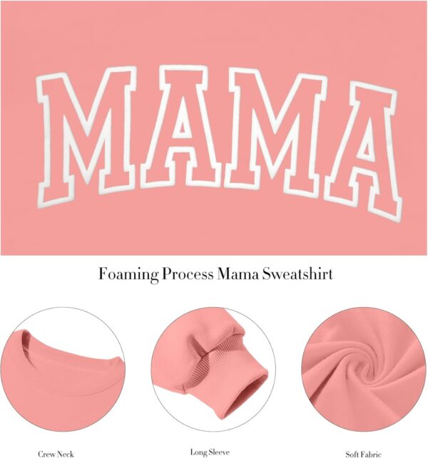 Cozy Mama Graphic Sweatshirt | Women's Long Sleeve Pullover | Mom Gift Top - Image 5