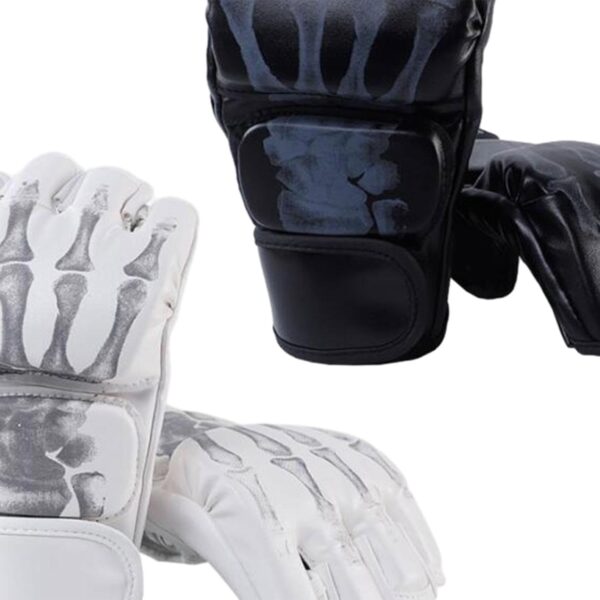 Premium MMA Fighting Gloves: PU Leather Sparring & Grappling Gear for Men & Women - Image 3