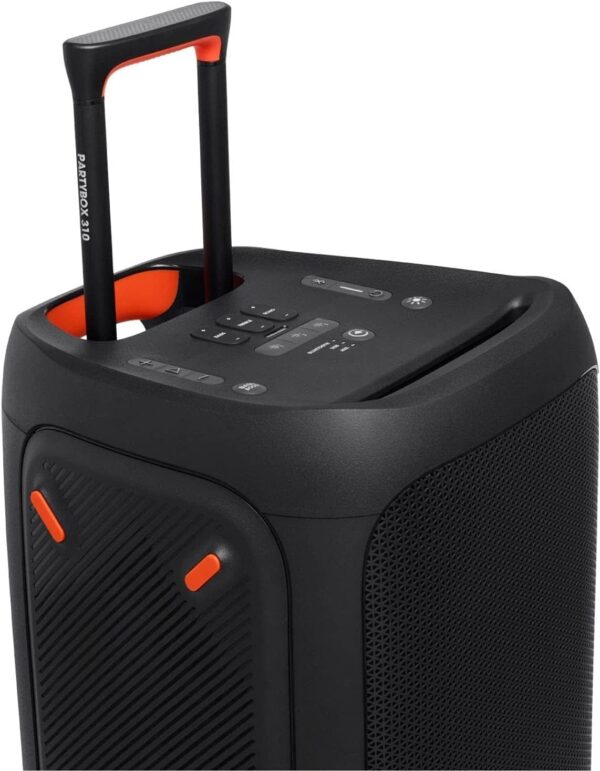 JBL PartyBox 310: Powerful Portable Bluetooth Speaker with Light Show & Bass - Image 7