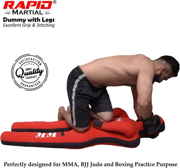 Elite 6ft BJJ Grappling Dummy - MMA Submission Training - Unfilled - Image 2