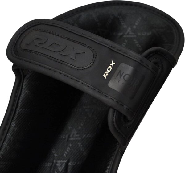 RDX Premium Leather Shin Guards: MMA, Muay Thai & Kickboxing Protection - Image 6