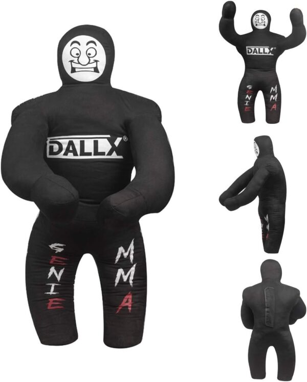 DALLX Kids Grappling Dummy for Fitness Training Practice Wrestling Judo Karate MMA Punching Dummy for Kids Jiu-Jitsu - UNFILLED