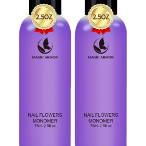 Acrylic Liquid Monomer - 150ml Acrylic For Professional Liquid Monomer Liquid Monomer Nail System Kit For Acrylic Nails Extension Quick Dry Time (150ml)