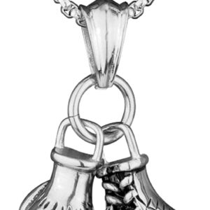 Leprato Boxing Gloves Necklace Boxing Chain Pendant Necklace Punk Jewelry Gifts for Men Women