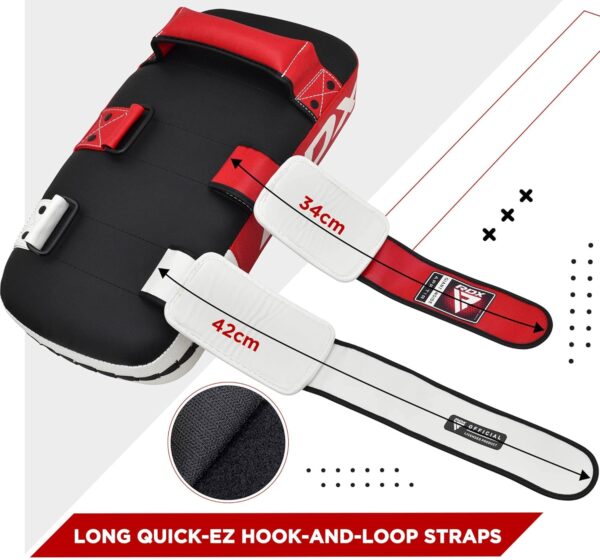RDX Pro Curved Muay Thai Pad | MMA Kickboxing Training Shield - Image 6