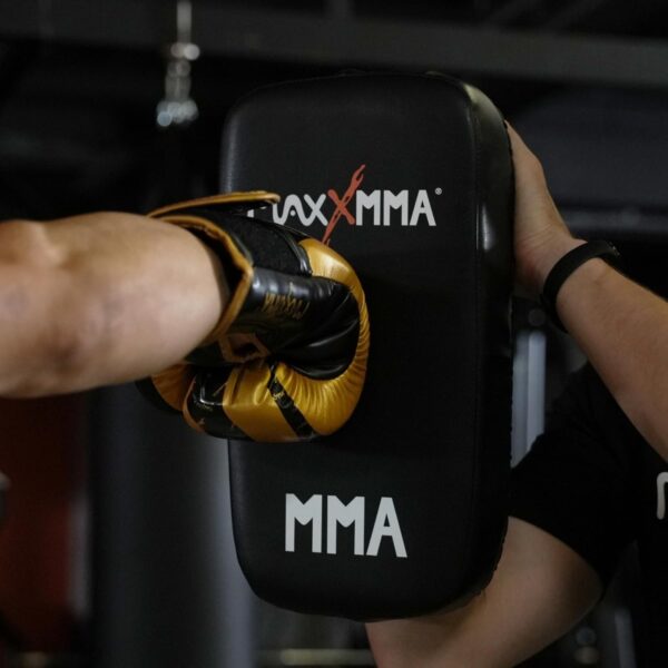 MaxxMMA Pro Thai Pad - Durable MMA Kickboxing Shield for Martial Arts - Image 8