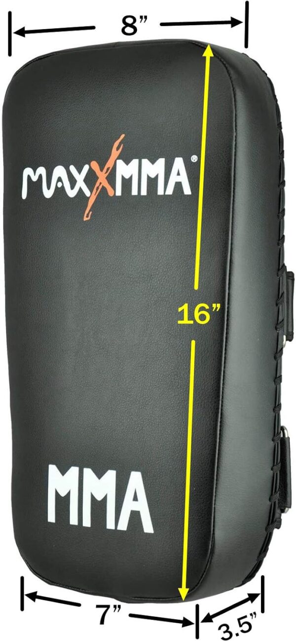 MaxxMMA Pro Thai Pad - Durable MMA Kickboxing Shield for Martial Arts - Image 3