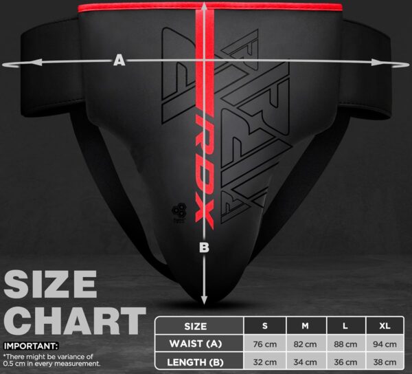 RDX Adjustable Leather Groin Guard | Ultimate MMA Boxing Protection - Image 6