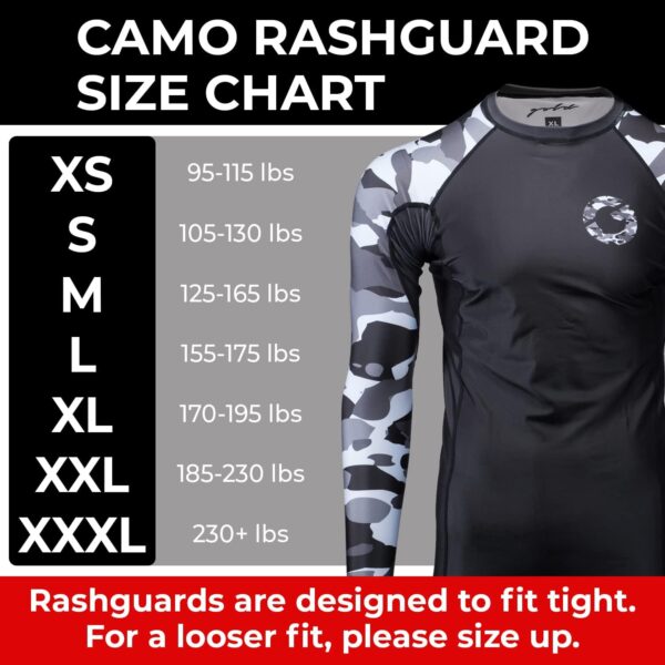 Gold BJJ Camo Rash Guard | Premium No-Gi Compression Shirt for Jiu Jitsu MMA - Image 3
