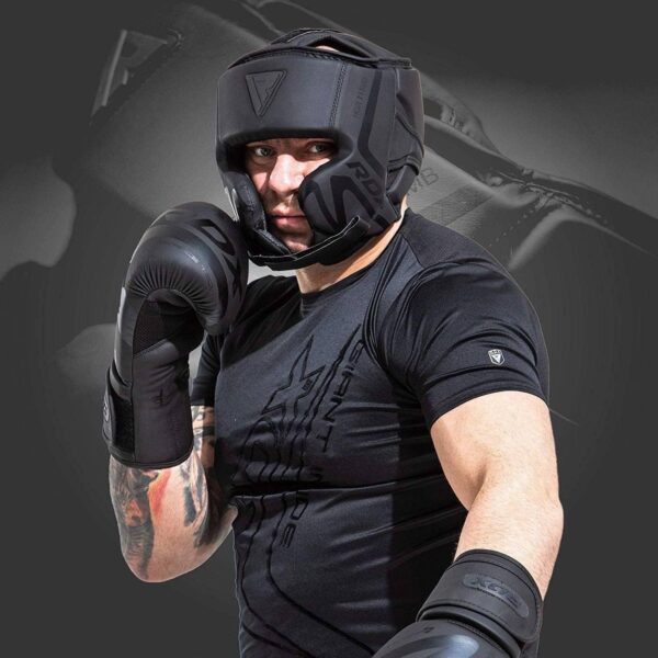 RDX Professional Boxing MMA Headgear | Maya Hide Leather | Multi-Layered Padding - Image 7