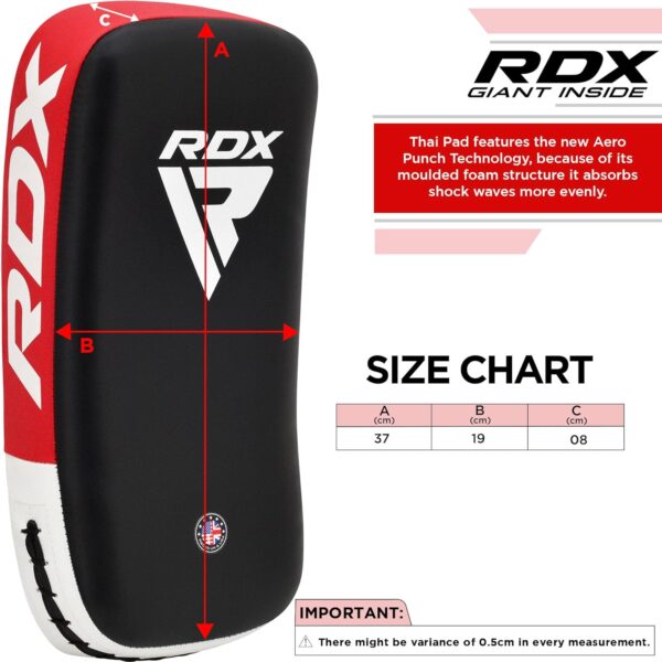 RDX Pro Curved Muay Thai Pad | MMA Kickboxing Training Shield - Image 5