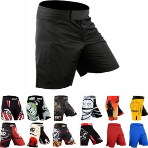 ROAR-INT MMA Fight Shorts Grappling Kickboxing Muay Thai Shorts BJJ Gym Training Running Athletic Wrestling Shorts