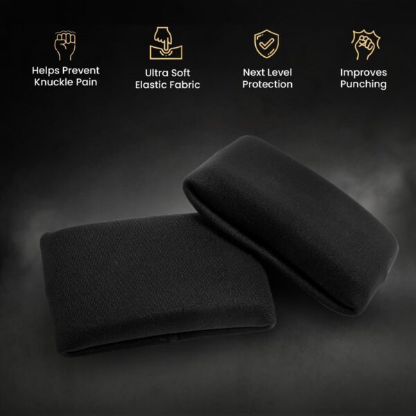 BeSAVAGE Pro Boxing Hand Wraps: 180" Elastic with Knuckle Guards - Image 4