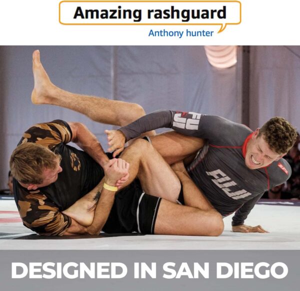 Gold BJJ Camo Rash Guard | Premium No-Gi Compression Shirt for Jiu Jitsu MMA - Image 4