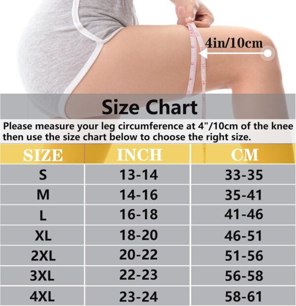 Premium Copper Knee Compression Sleeves: Pain Relief for Arthritis, ACL & Running - Image 2