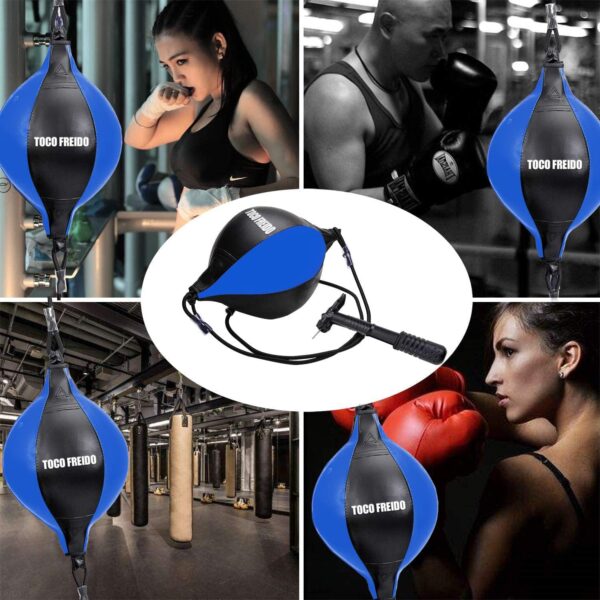 TOCO FREIDO Boxing Reflex Ball Set: 3-Level Speed Training for Coordination & Agility - Image 2