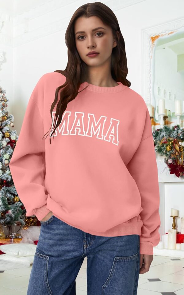 Cozy Mama Graphic Sweatshirt | Women's Long Sleeve Pullover | Mom Gift Top - Image 4