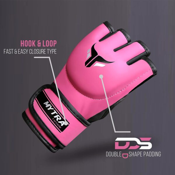 Mytra Fusion Women's MMA Gloves: Pro Sparring & Grappling for Kickboxing - Image 3