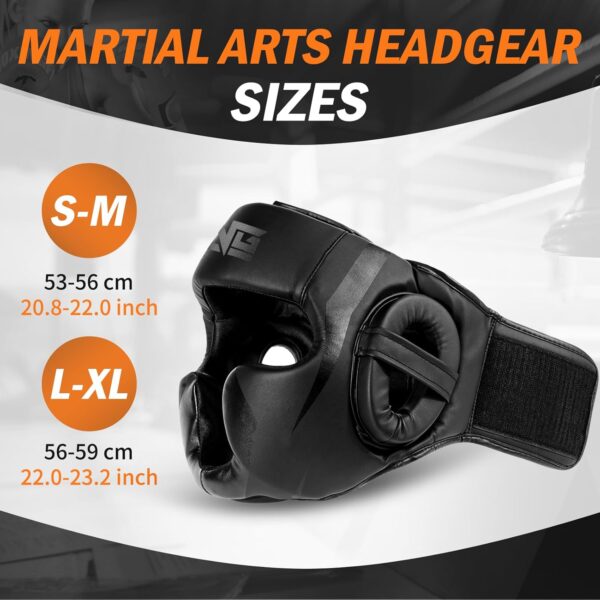 FIVING Pro Boxing Headgear: Ultimate Protection for MMA & Martial Arts - Image 3