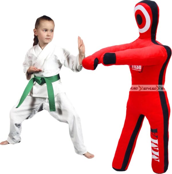 Premium Unfilled Kids Wrestling Dummy - BJJ MMA Jiu Jitsu Grappling Partner - Image 8