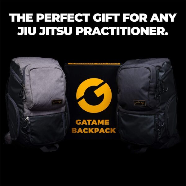 Gold BJJ Heavy-Duty Training Backpack | Waterproof Gi Pocket | BJJ Gear Bag - Image 7