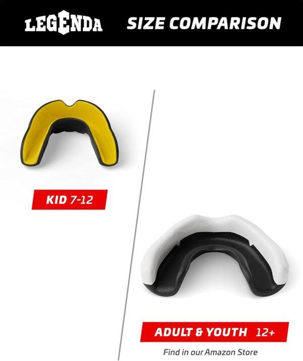 Legenda Kids Sports Mouthguard: BPA-Free Protection for Boxing, MMA & More - Image 7