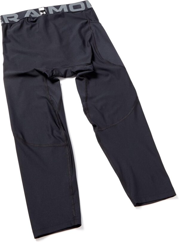 Under Armour Men's HeatGear Compression 3/4 Leggings - Performance Workout - Image 4