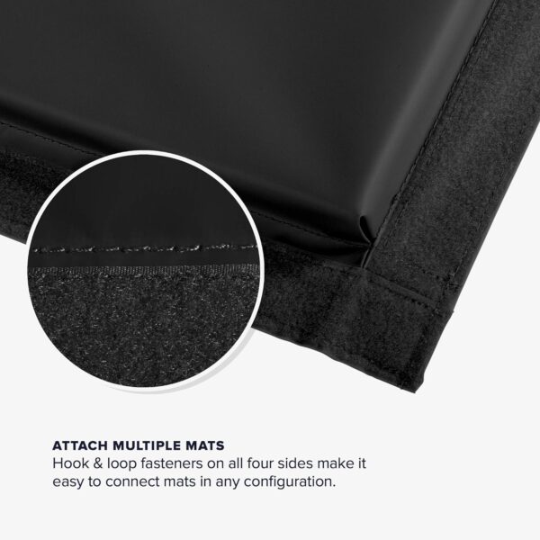 Premium 4'x8' Foldable Exercise Mat - Thick Yoga & Home Gym Workout Mat - Image 6