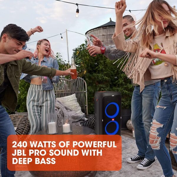 JBL PartyBox 310: Powerful Portable Bluetooth Speaker with Light Show & Bass - Image 4