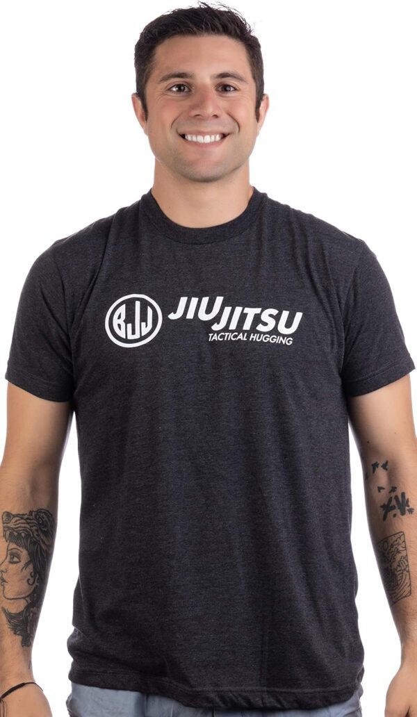 BJJ: Tactical Hugging | Funny Brazilian Jiu Jitsu Tee Choke Jiujitsu MMA Martial Arts T-Shirt