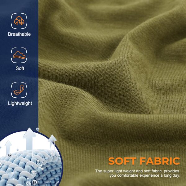 BAMBOO COOL: Men's Breathable Moisture-Wicking Boxer Briefs 7-Pack | Soft Comfort - Image 2