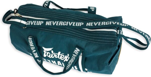 Fairtex BAG9 Retro Barrel Gym Bag - Durable MMA & Muay Thai Gear Bag - Image 3