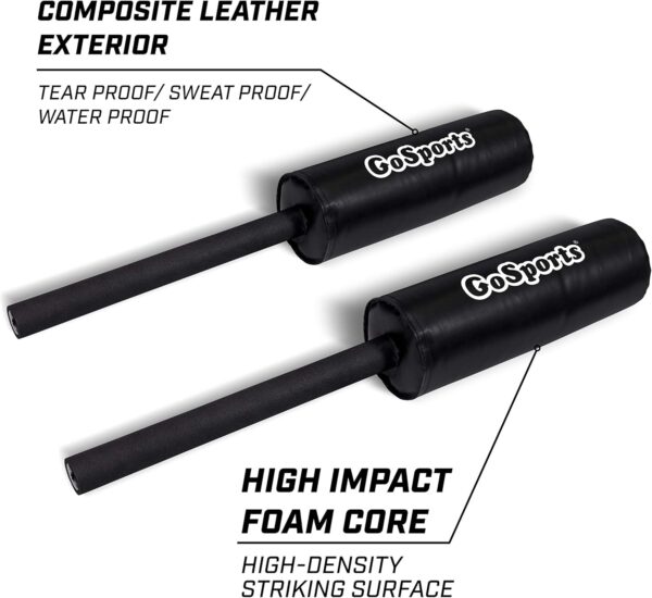 GoSports Pro Padded Blocking Pads | Multi-Sport MMA Training Shields 2-Pack - Image 3