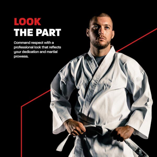 Premium Lightweight Karate Gi for All Ages - Complete Uniform with Belt - Image 4