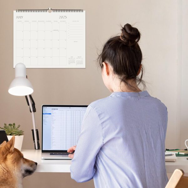 Premium 2025-2026 Monthly Wall Calendar - Oversized 14.5"x11.5" for Home Office - Image 7