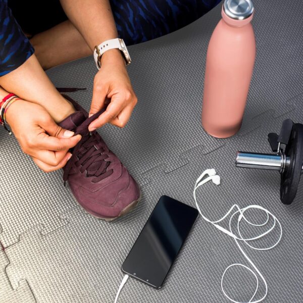 BalanceFrom Premium EVA Gym Mat | Non-Slip Interlocking Tiles | MMA Flooring - Image 5