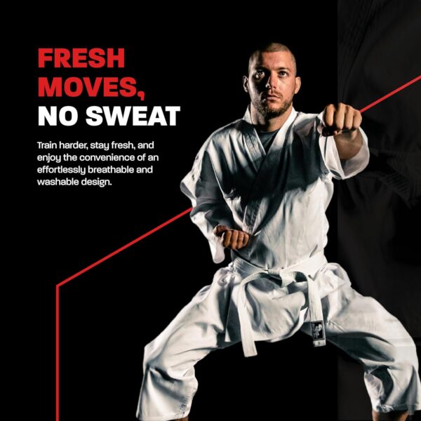 Premium Lightweight Karate Gi for All Ages - Complete Uniform with Belt - Image 6