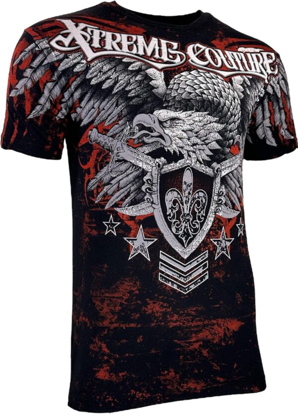 Xtreme Couture Normandy Eagle MMA Men's T-Shirt by Affliction - UFC Biker - Image 5