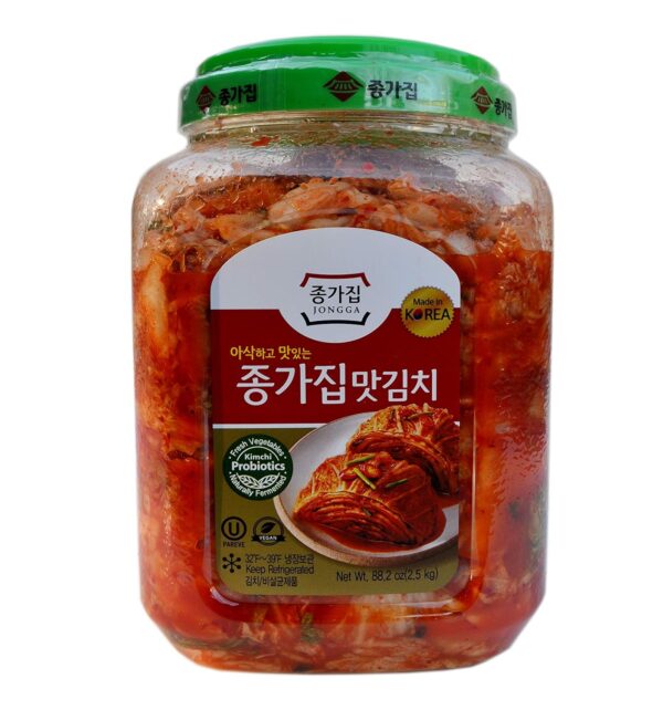 Authentic Jongga Korean Mat Kimchi | Vegan Kosher Halal Probiotic | 88oz - Image 2