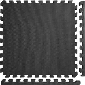 Meister X-THICK 1.5" Interlocking EVA Foam Mats - 2X Cushion for Wrestling, MMA Takedowns & Gymnastics - 2'x2' Tiles