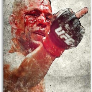 Nate Diaz MMA Boxing Canvas Art Poster And Wall Art Picture Print Modern Family Bedroom Decor Posters 12x18inch(30x45cm)