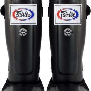 Fairtex SP3 Muay Thai Shin Guards for Men, Women, Kids | MMA Training, Kickboxing | Premium, Lightweight & Durable |Avoid shin splints During Training, Sparring