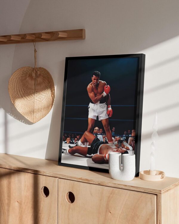 Iconic Muhammad Ali Boxing Canvas Wall Art - Unframed Man Cave Gym Decor - Image 5