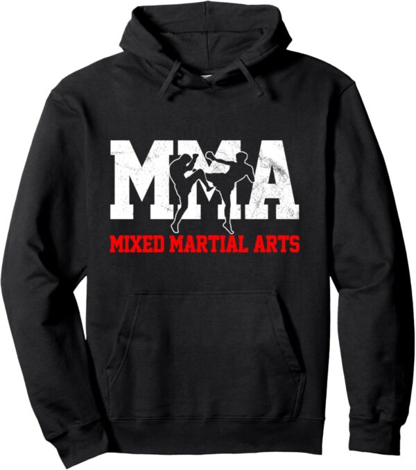 MMA Kickboxin Fighter Pullover Hoodie